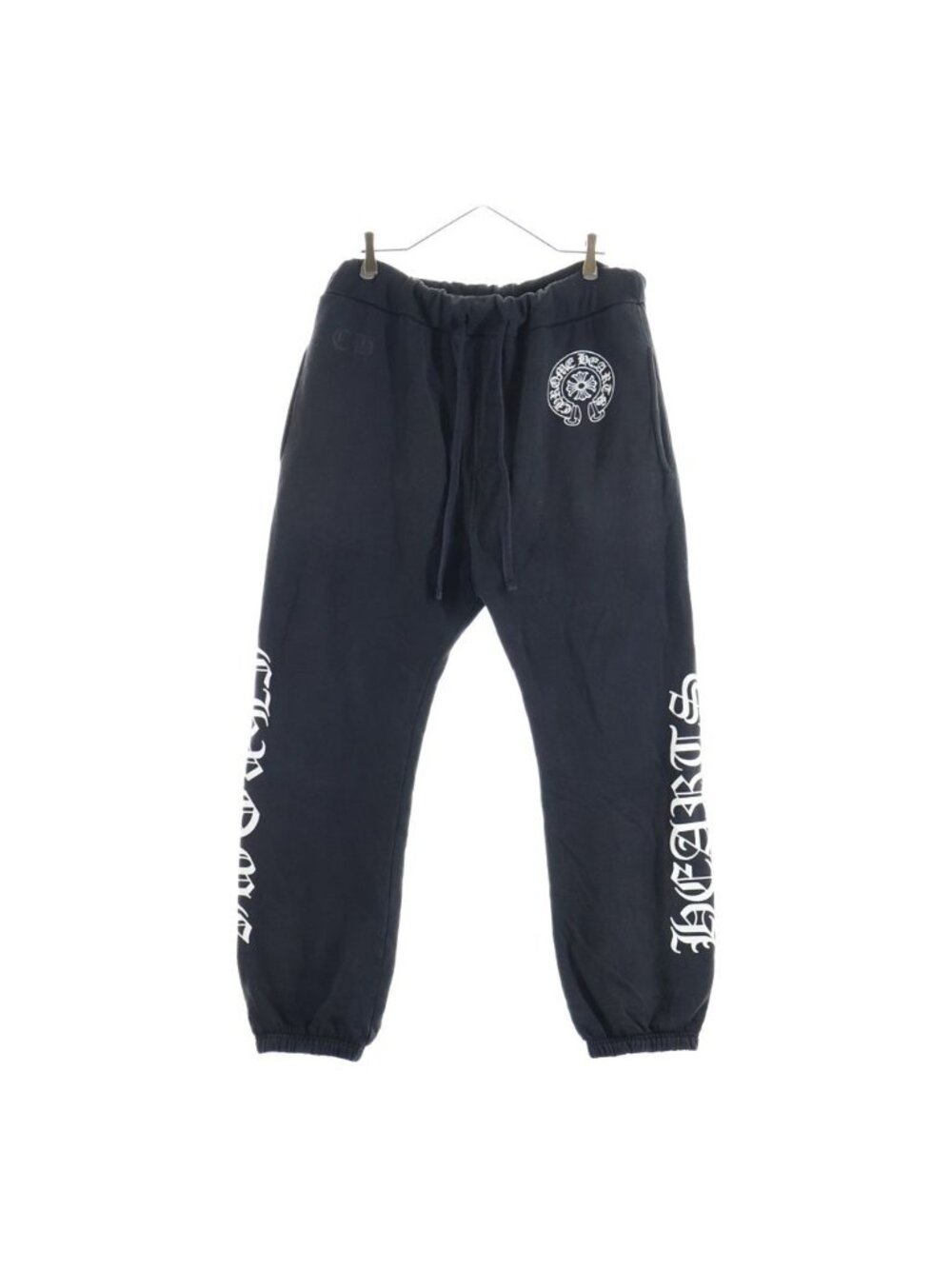 Chrome Hearts Horseshoe Sweatpants Print Black Pants